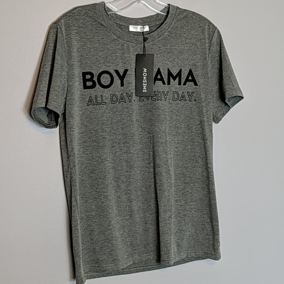 Sheshow Tops - NWT Boy Mama Tee Sheshow